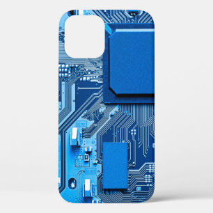 Electronic circuit board close up. circuit,board,s iPhone 12 case