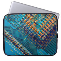 Electronic circuit board close up. computer,semico