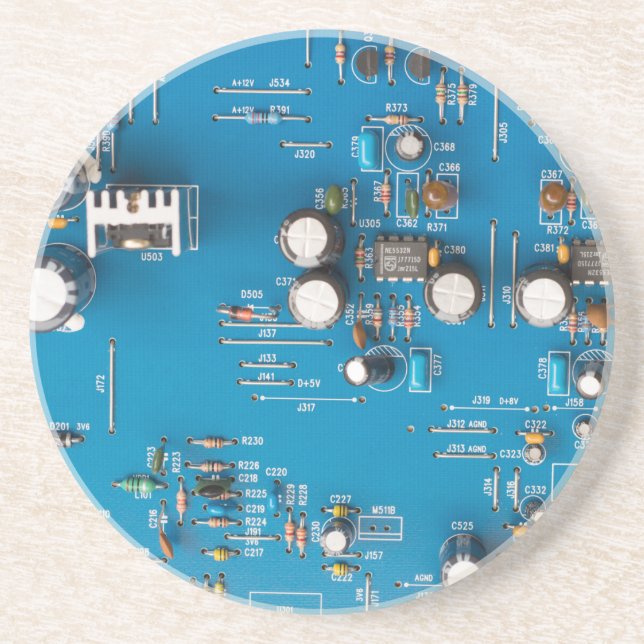 Electronic circuit board coaster (Front)