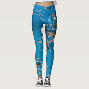 Electronic circuit board leggings