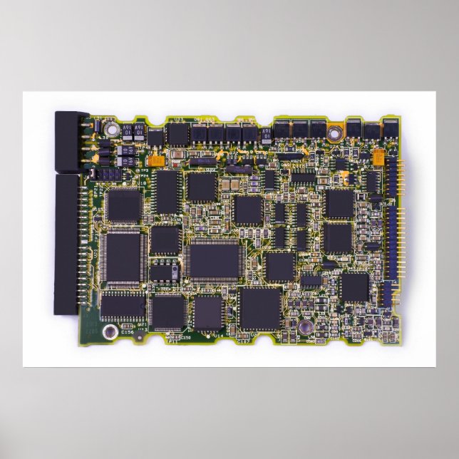 electronic circuit board poster (Front)