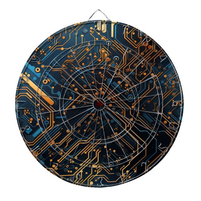 Electronic Circuit Dartboard (Front)