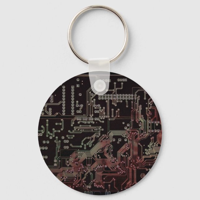 electronic circuit key ring (Front)