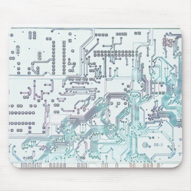 electronic circuit mouse mat (Front)