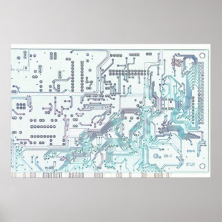 electronic circuit poster