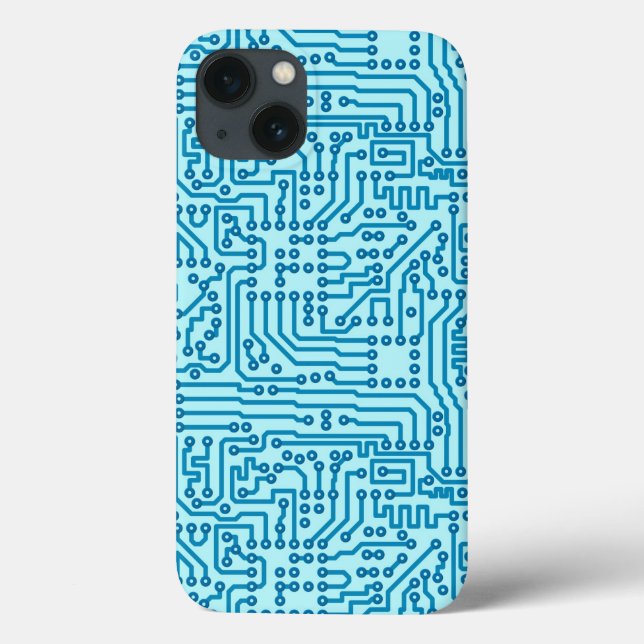 Electronic Digital Circuit Board Case-Mate iPhone Case (Back)