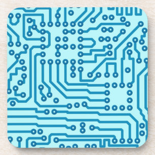 Electronic Digital Circuit Board Coaster
