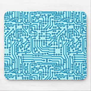 Electronic Digital Circuit Board Mouse Mat