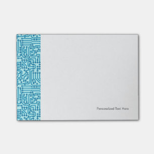 Electronic Digital Circuit Board Post-it Notes