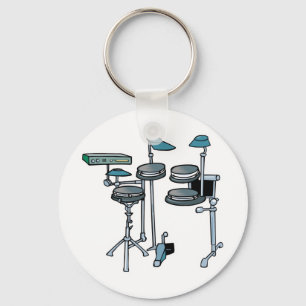 electronic drum set key ring