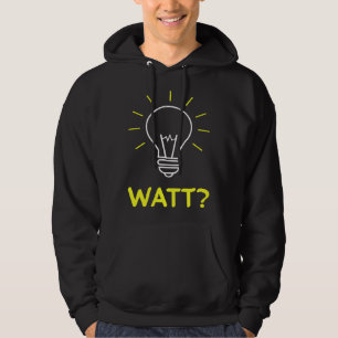 Electronic Electric Nerd Work Saying Hoodie