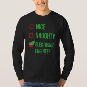 Electronic Engineer Funny Pajama Christmas T-Shirt