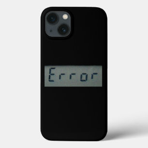 Electronic Error Message iPhone 13 Case