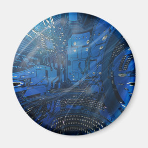 electronic globe magnet