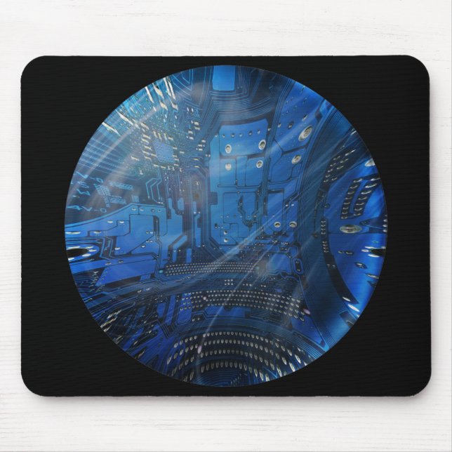 electronic globe mouse mat (Front)