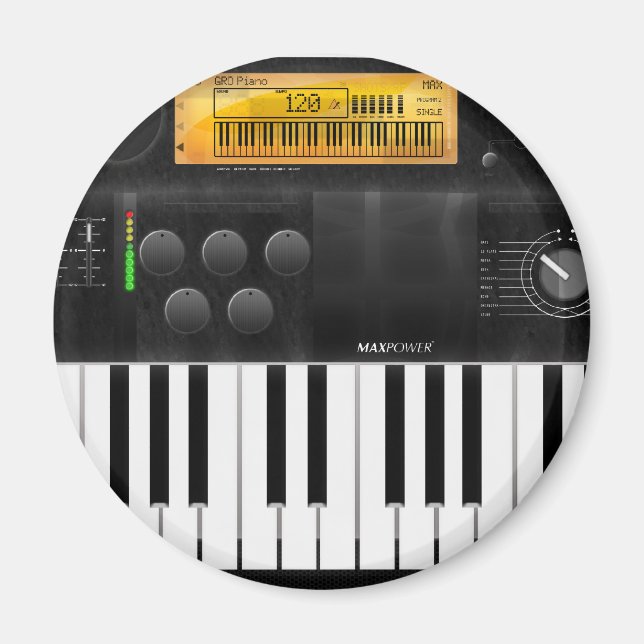 Electronic Keyboard Magnet (Front)
