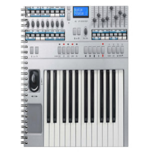 Electronic Keyboard Notebook