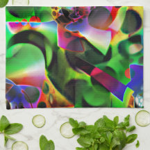 Electronic planetarium with shades of green