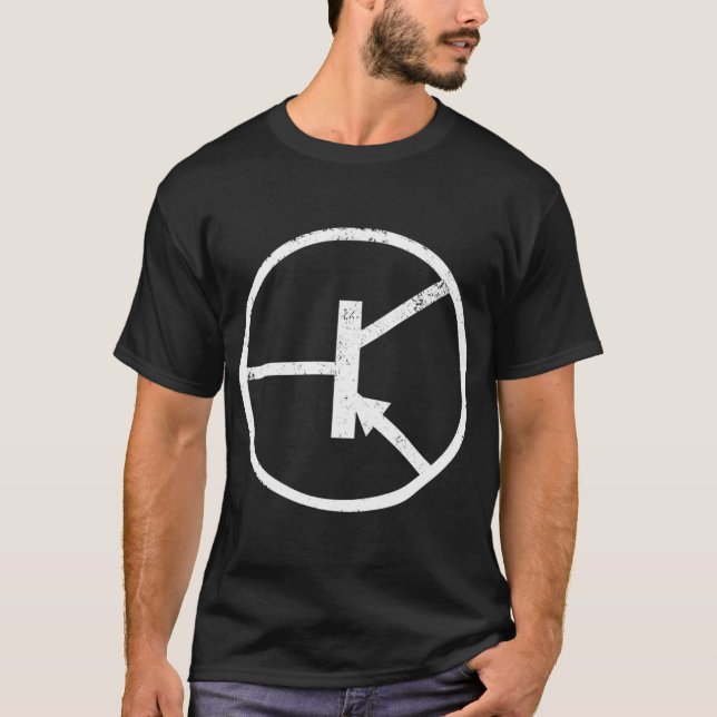 Electronic Pnp Transistor T-Shirt (Front)