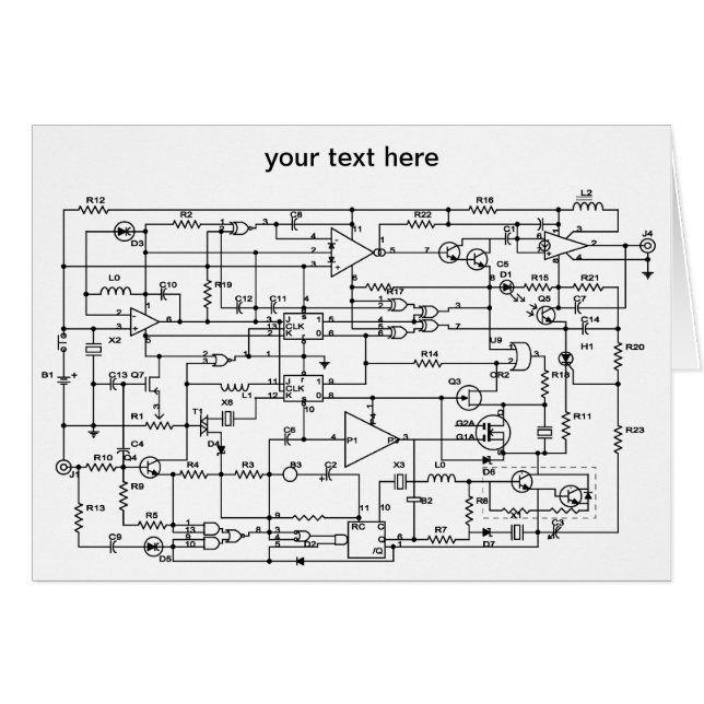 electronic project (Front Horizontal)