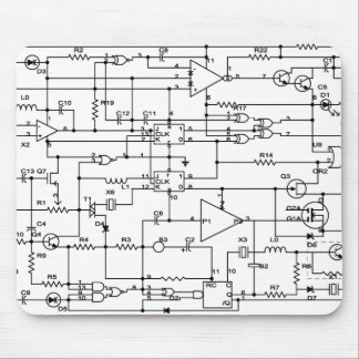 electronic project mouse mat