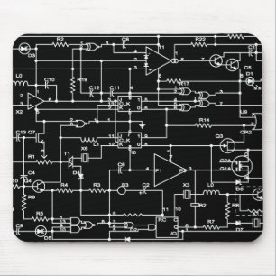 electronic project mouse mat