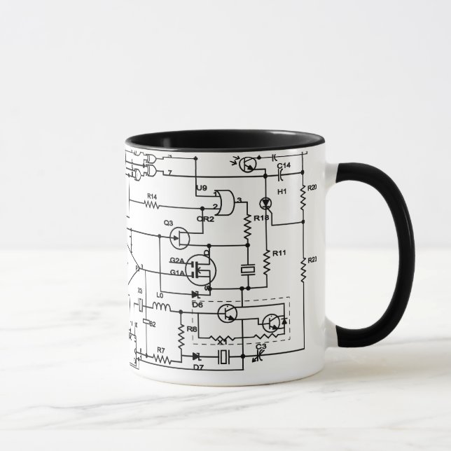 electronic project mug (Right)