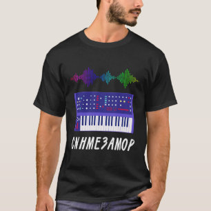 Electronic Synthesizer Adsr Modular Waveform Music T-Shirt