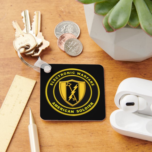 Electronic Warfare Corps  Key Ring (Desk)