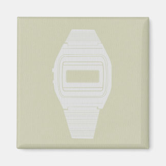 Electronic watch magnet