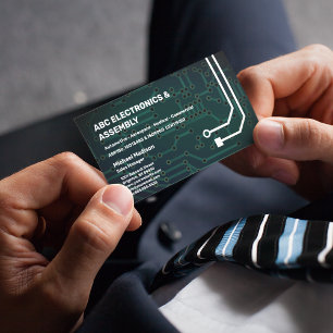 Electronics Assembly Business Business Card