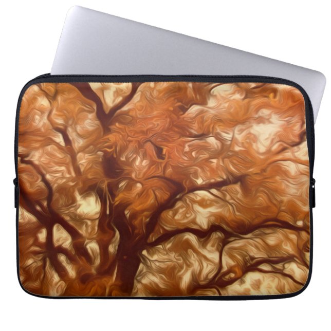 Electronics Bag Autumn Massive Tree Yellow (Front)