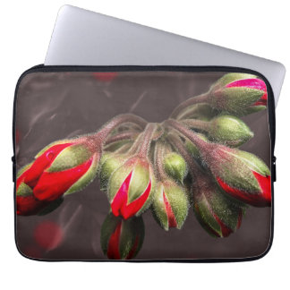 Electronics Bag Bloom Red And Dark