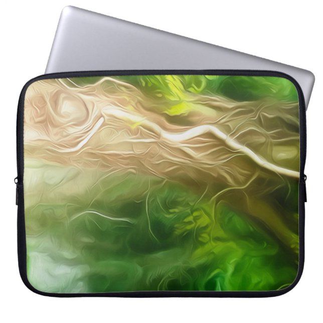 Electronics Bag Dream Light Green Tree (Front)