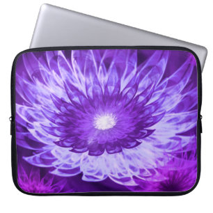 Electronics Bag Fantasy Flowers Purple