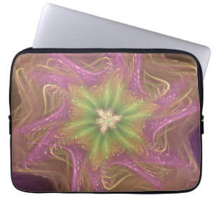 Electronics Bag Fractal Light Purple Palette