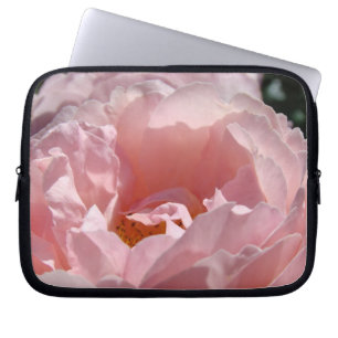 Electronics Bag Pink Rose Flower custom Name