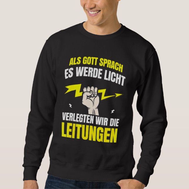 Electronics Craftsman Tool Electrical Engineering  Sweatshirt (Front)