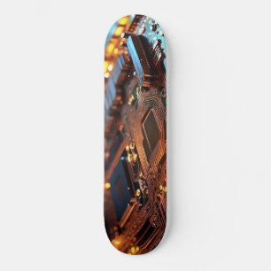 Electronics scateboatd skateboard
