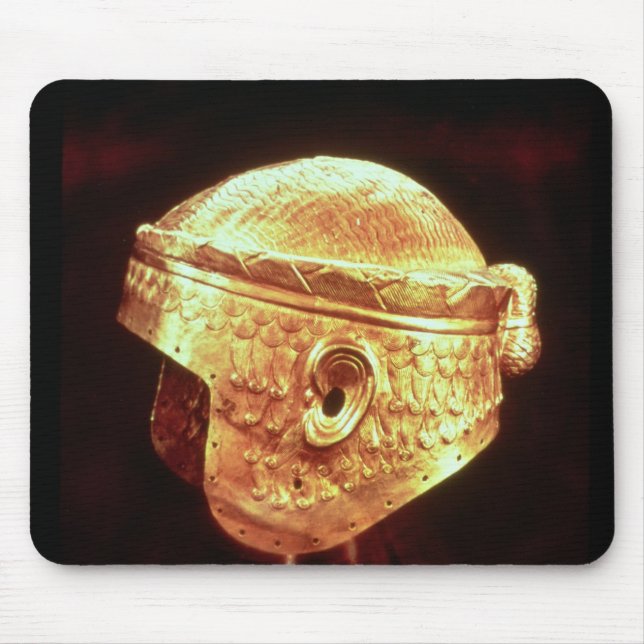 Electrum Helmet of King Mes-Kalem-Dug Mouse Mat (Front)