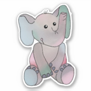 Elefant sticker