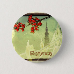 Elegance 6 Cm Round Badge