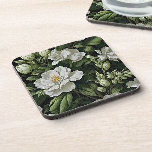 Elegance Beneath Your Beverage: Exotic Floral Coaster
