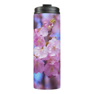 Elegance blossom thermal tumbler