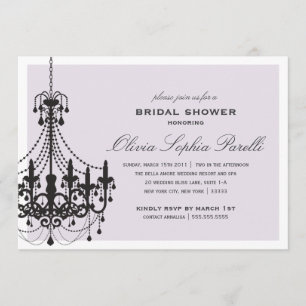 ELEGANCE BRIDAL SHOWER INVITATION