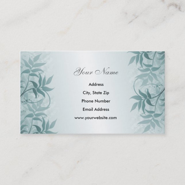 Elegance Business Cards (Front)