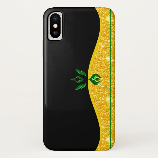 Elegance Classic in Black Case-Mate iPhone Case (Back)