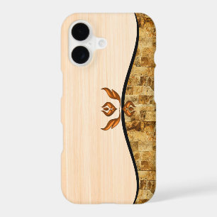 Elegance Classic in Brown iPhone Case