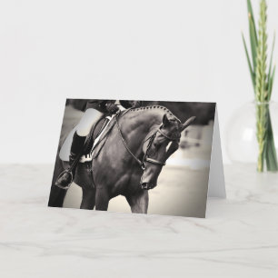 Elegance - Dressage Horse Card