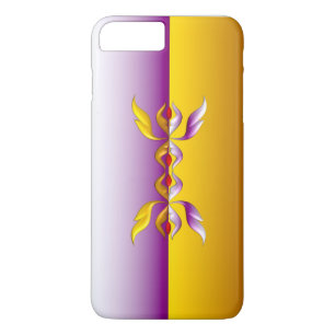 Elegance Duo in Gold and Purple iPhone 8 Plus/7 Plus Case